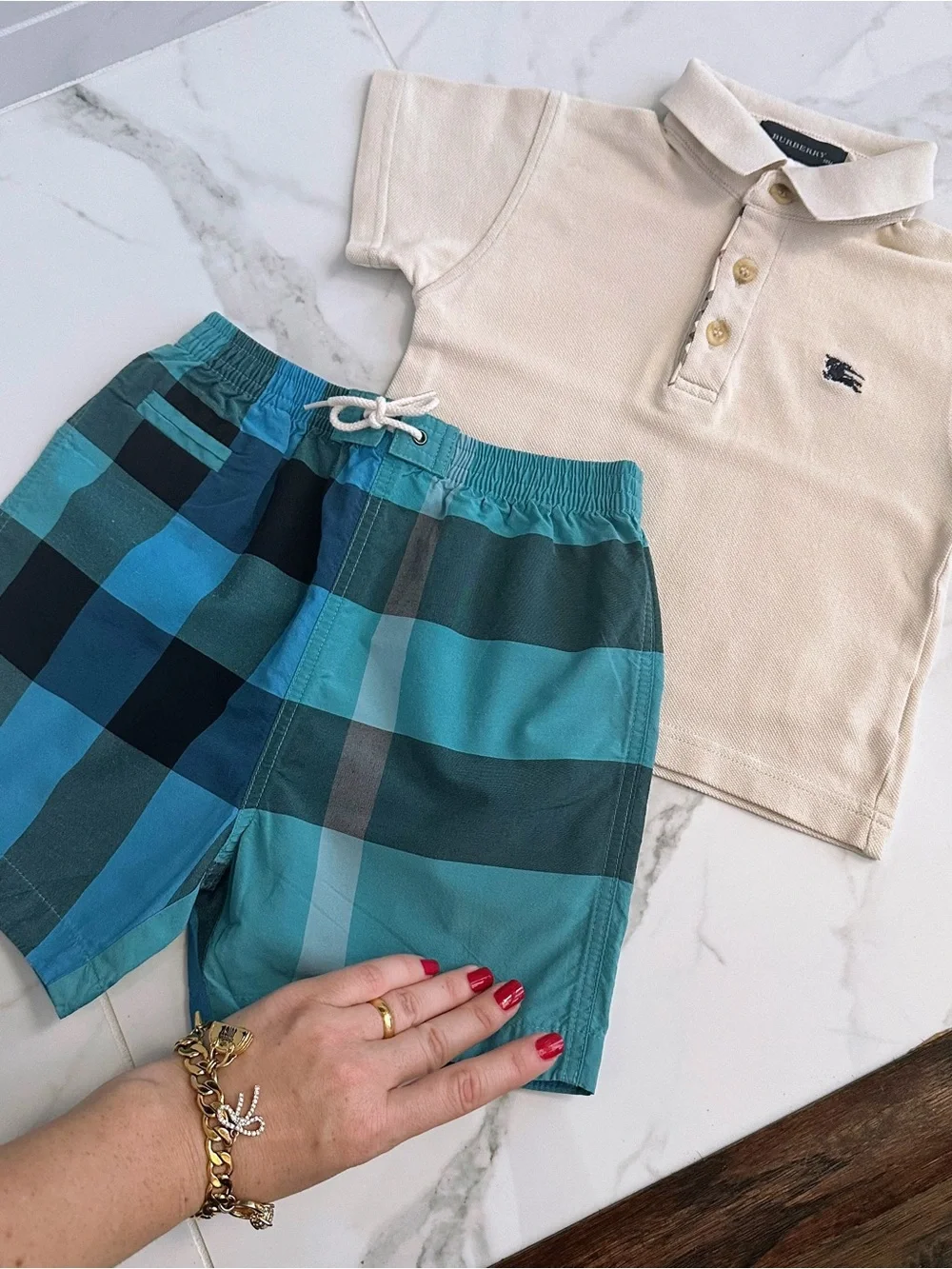 Burberry matching swim